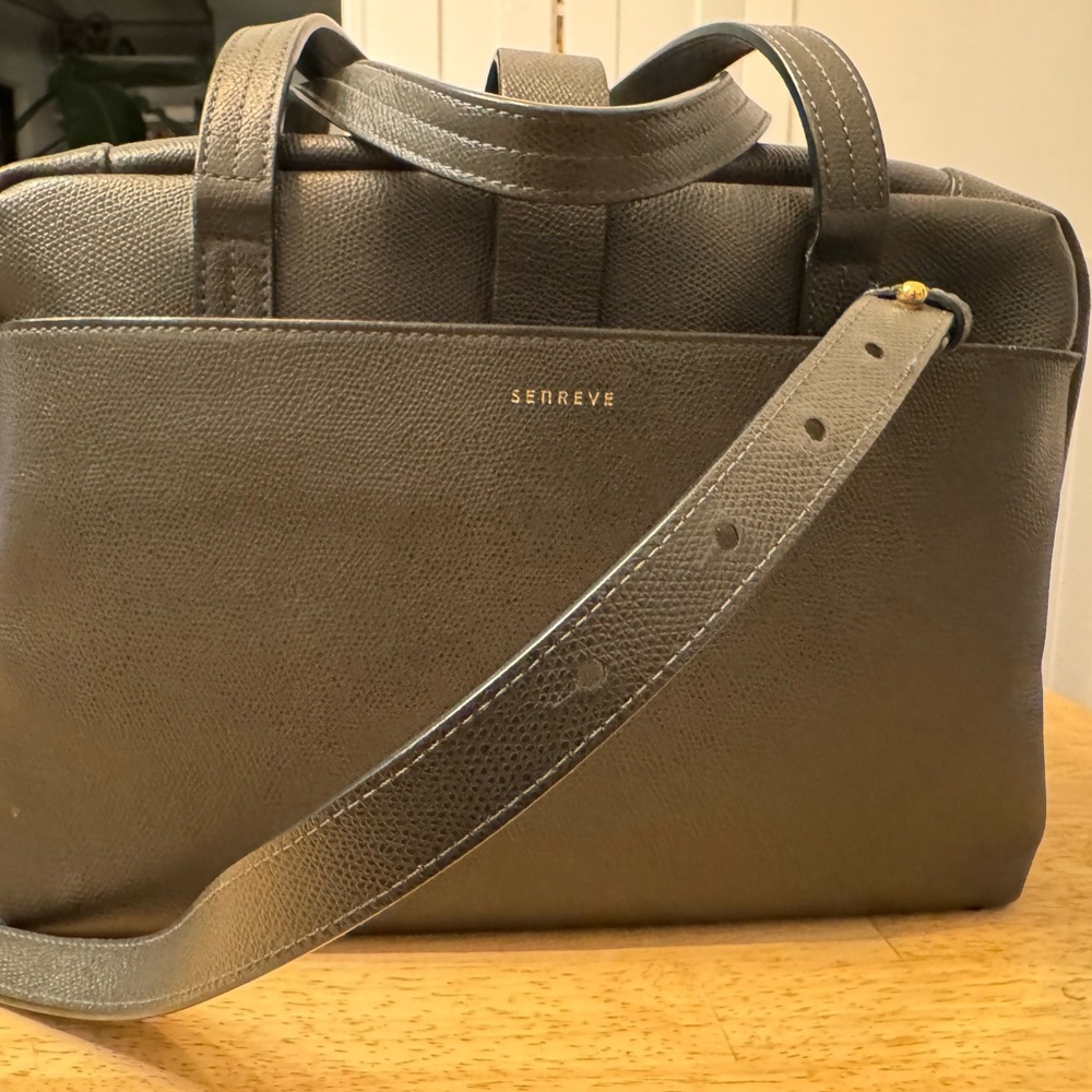 Senreve Forest Green Satchel Bag